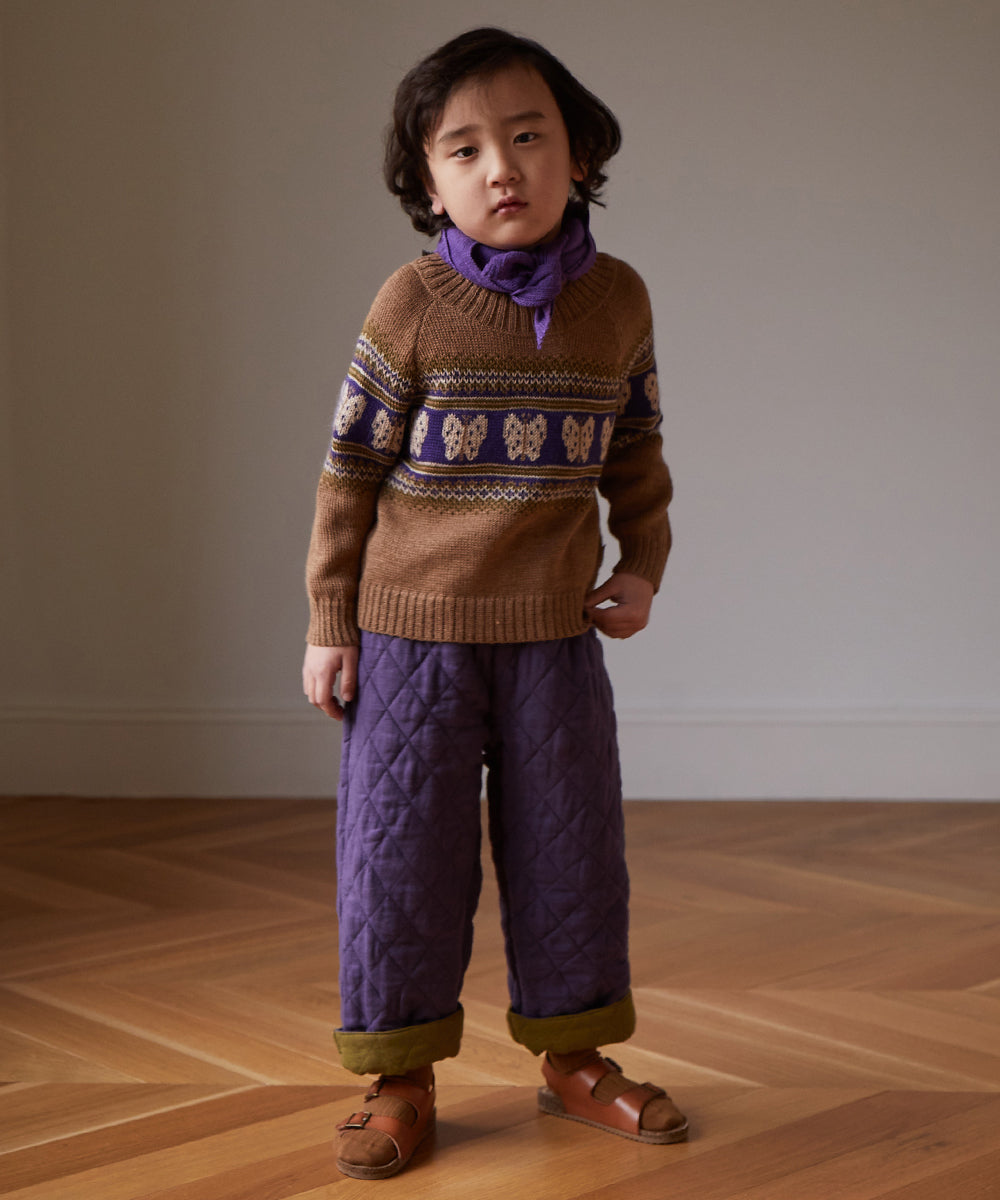 Long-sleeved butterfly jumper