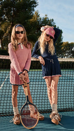 Pull Martine Marine Col Polo Mipounet pour enfant – vue 3