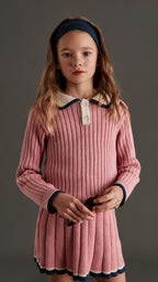 Pull Martine Rose Col Polo Mipounet pour enfant – vue 4