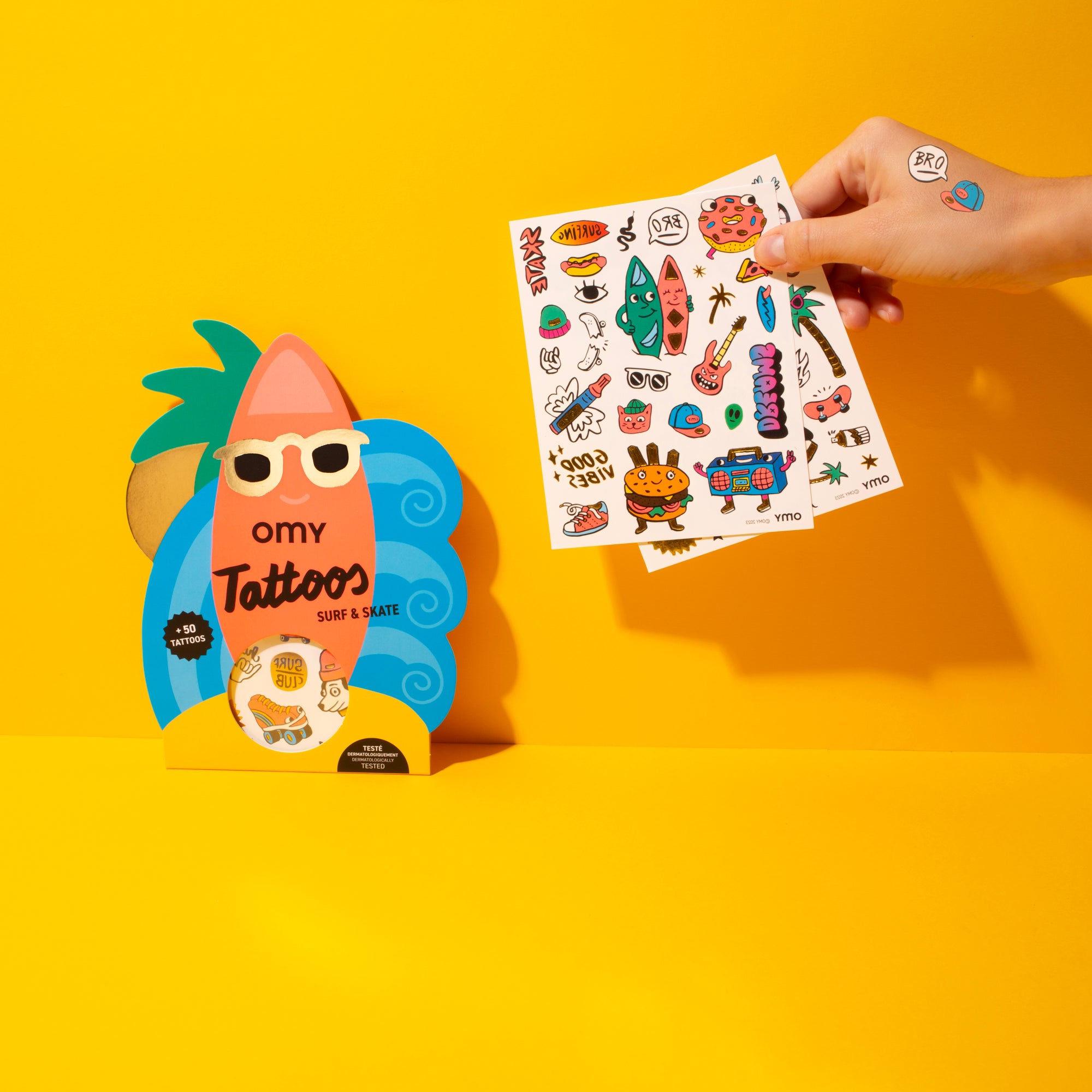 SURF AND SKATE - TATTOOS