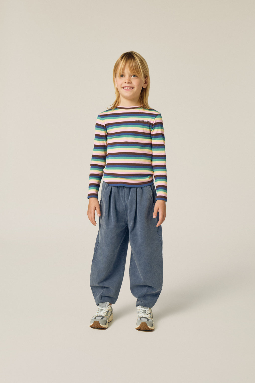 Pantalon Bleu Délavé