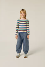 Pantalon Bleu Délavé