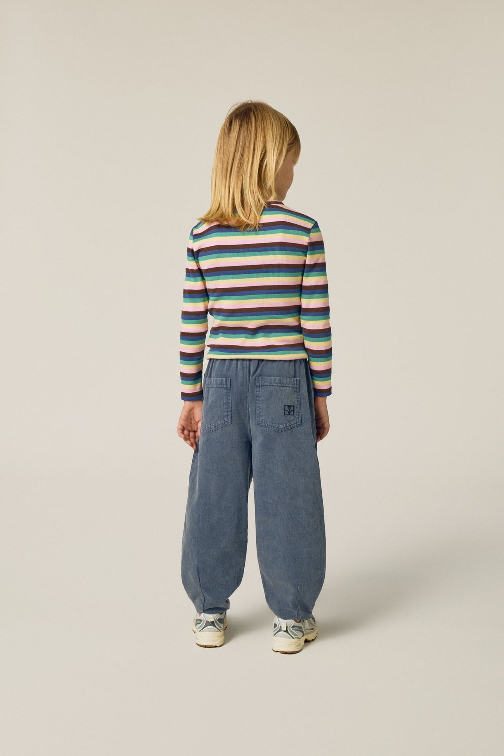 Pantalon Bleu Délavé