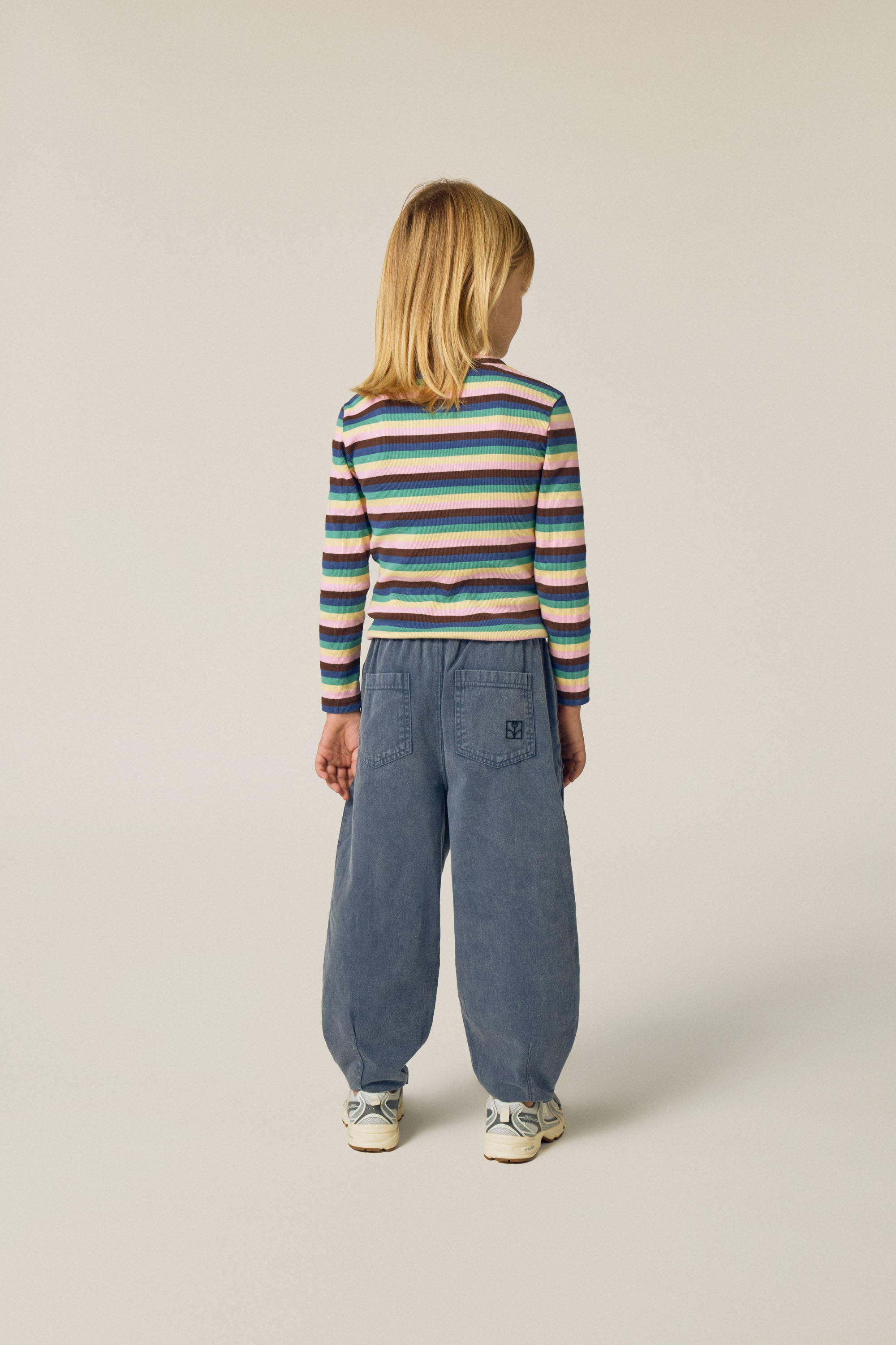 Pantalon Bleu Délavé