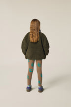 Veste Teddy Verte