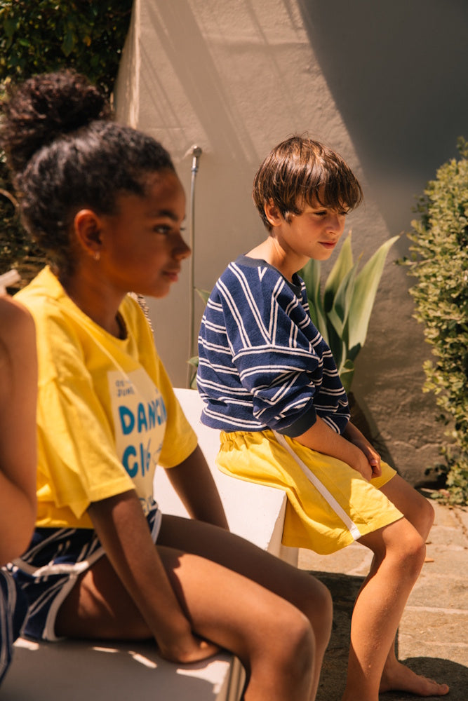 Nat Navy Stripes Sweatshirt