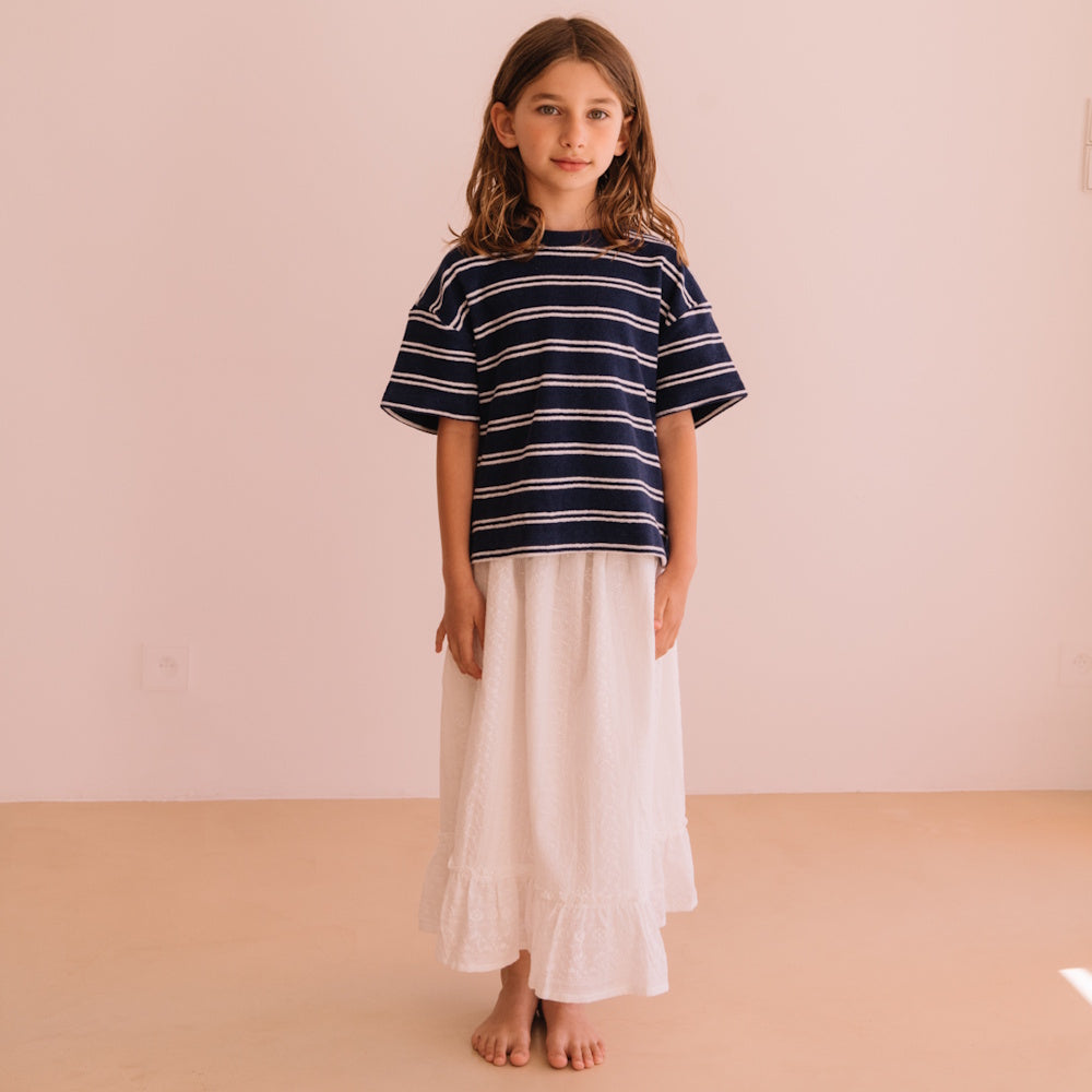 Jordan Navy Stripes Tee