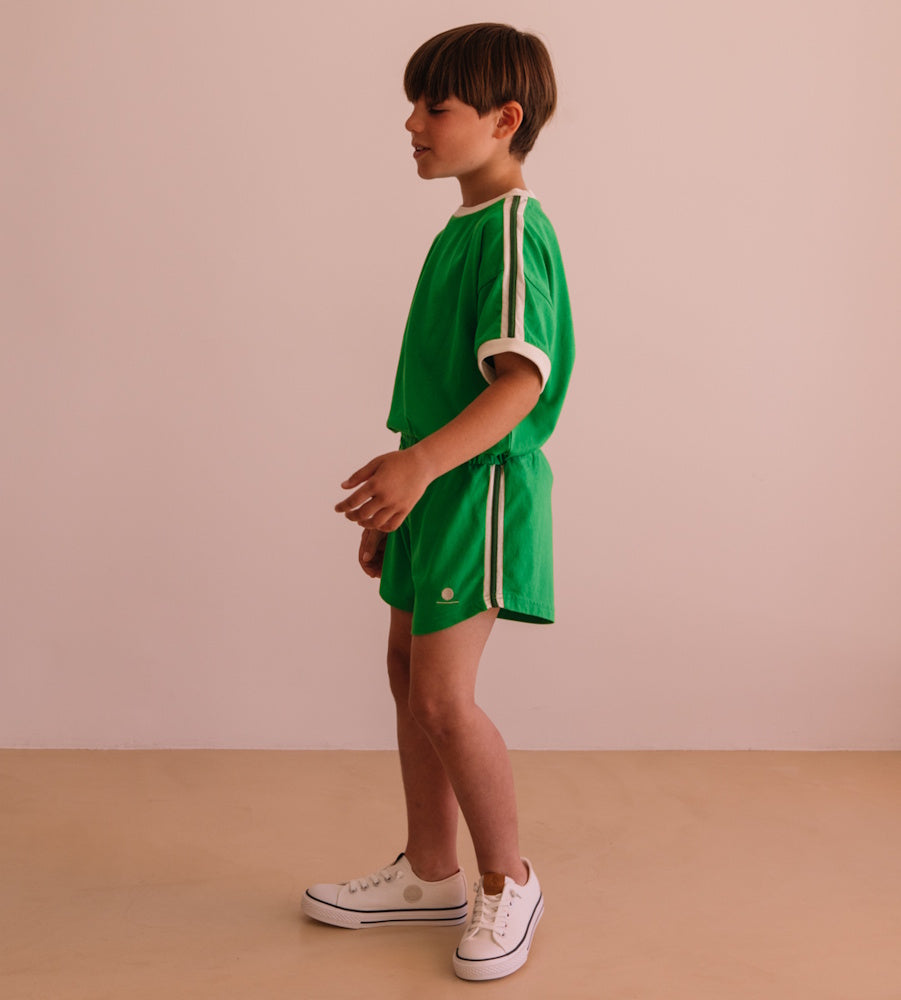 Paul Vibrant Green Shorts