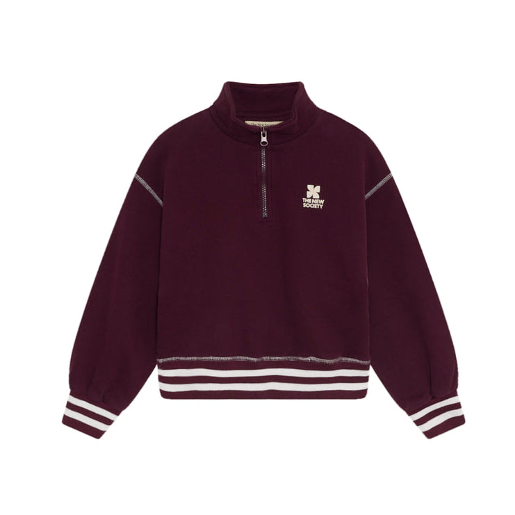 Sweat Polo Whisper Bordeaux The New Society pour enfant