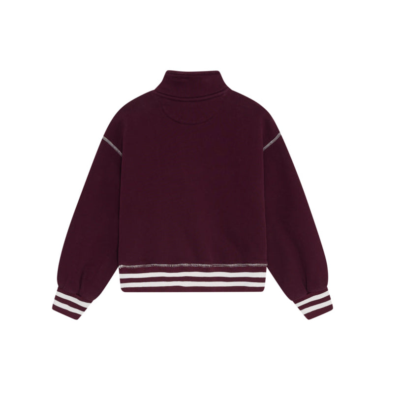 Sweat Polo Whisper Bordeaux The New Society pour enfant – vue 4