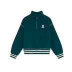 Sweat Polo Whisper Vert Foncé The New Society pour enfant
