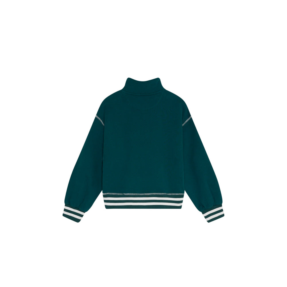 Sweat Polo Whisper Vert Foncé The New Society pour enfant – vue 3