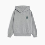 Sweat à Capuche TNS Logo Gris Chiné The New Society pour enfant