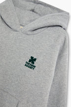 Sweat à Capuche TNS Logo Gris Chiné The New Society pour enfant – vue 5