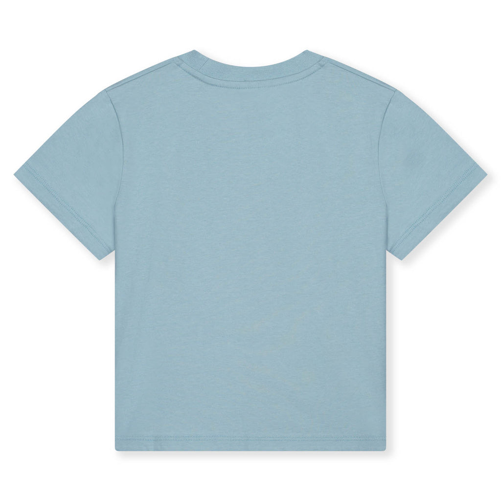 Short sleeve t-shirt-Sky color