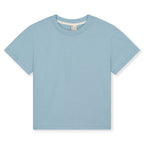 Short sleeve t-shirt-Sky color