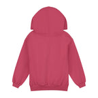 Sweat à capuche cerise