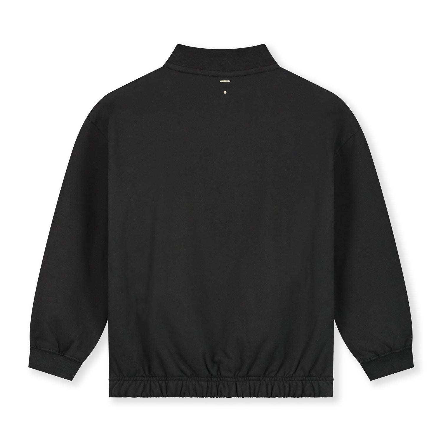 Black zipped sweatshirt