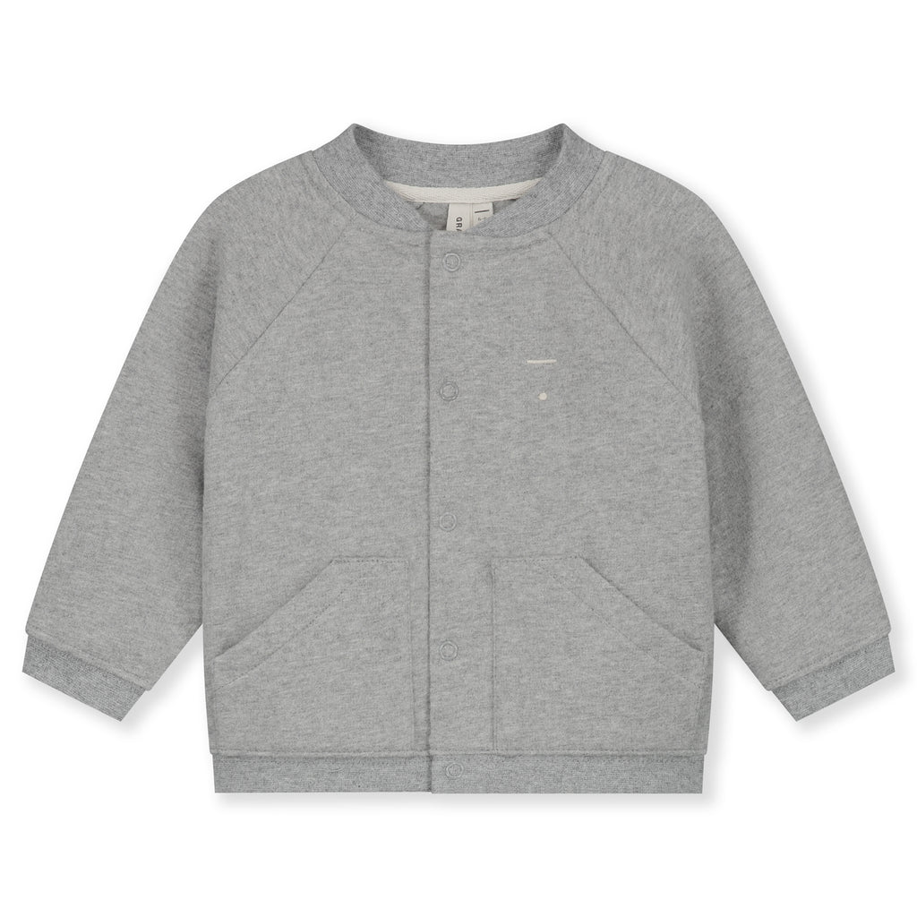 Grey baby cardigan