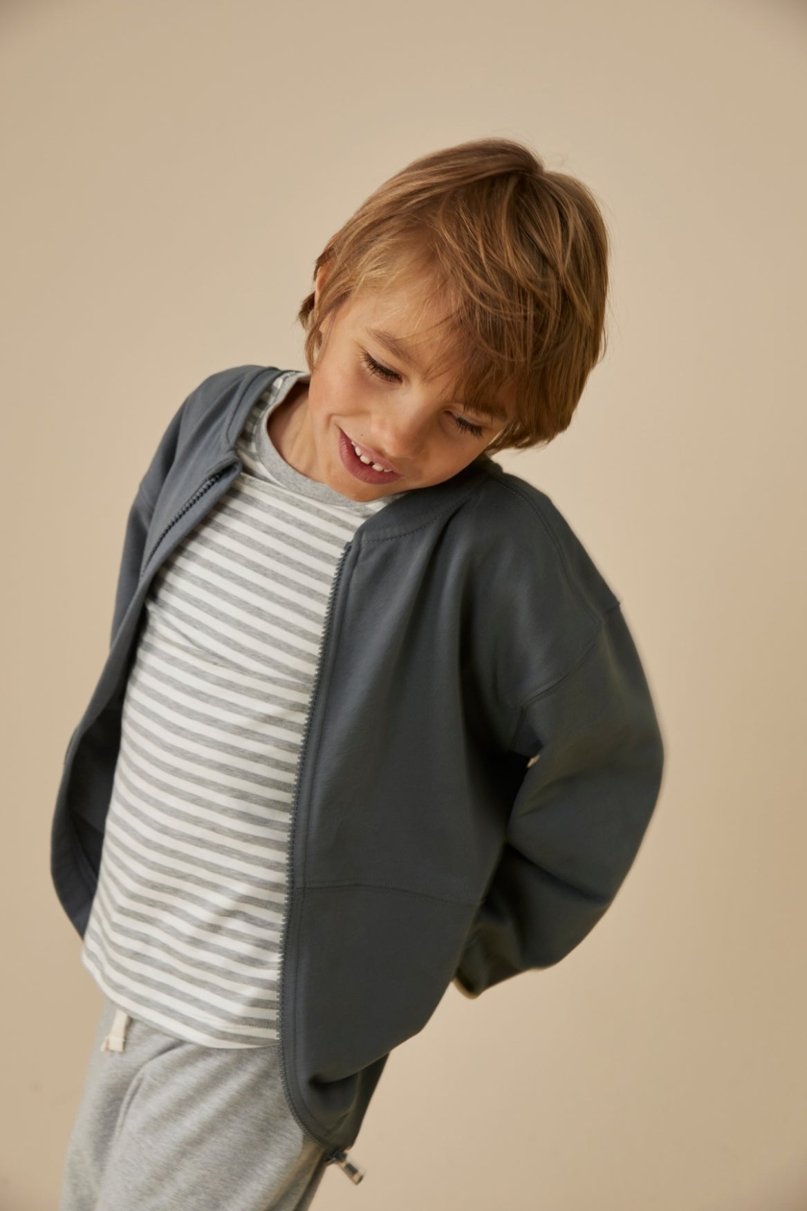 Zipped bomber Gray Label 