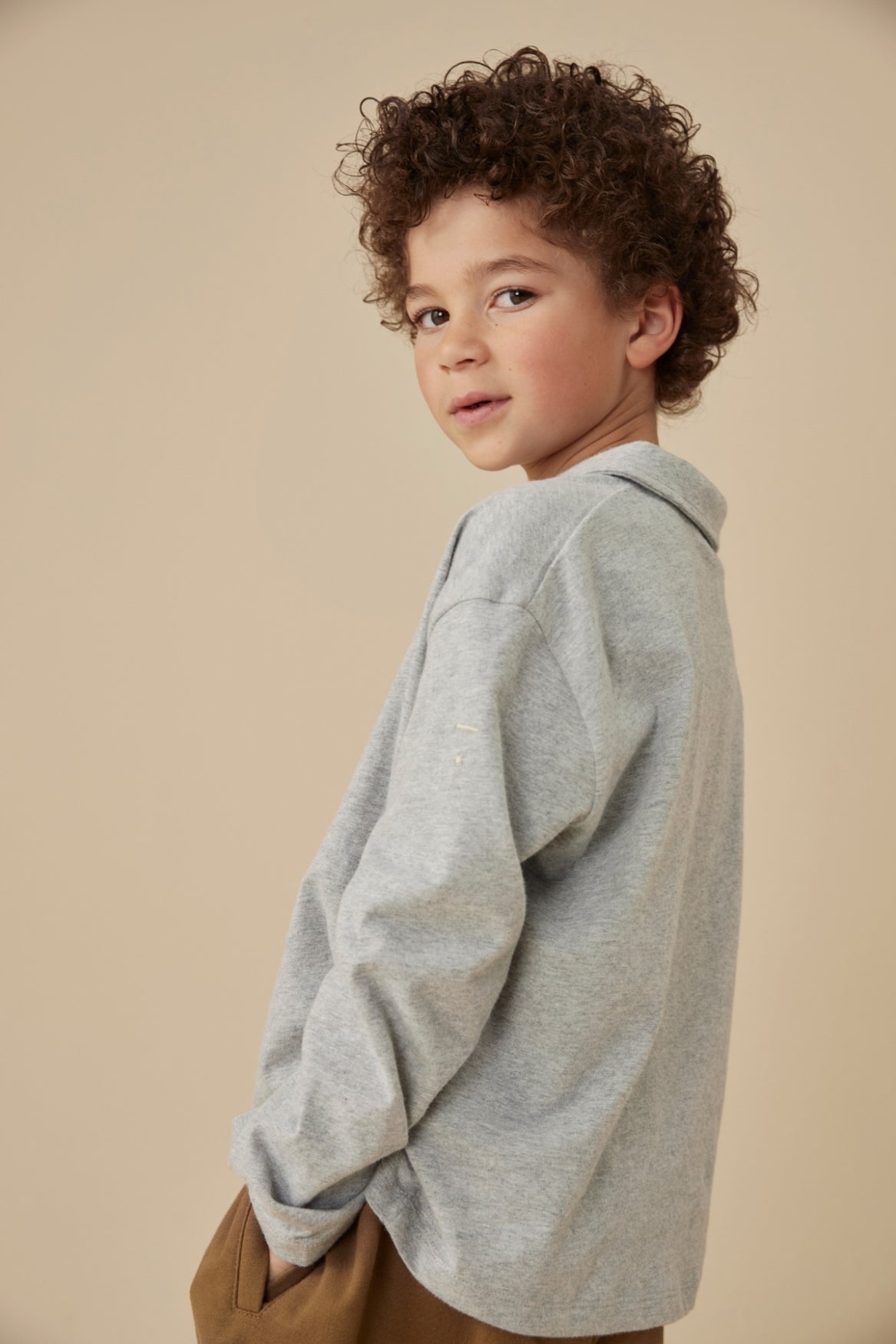 Gray Label long-sleeve polo