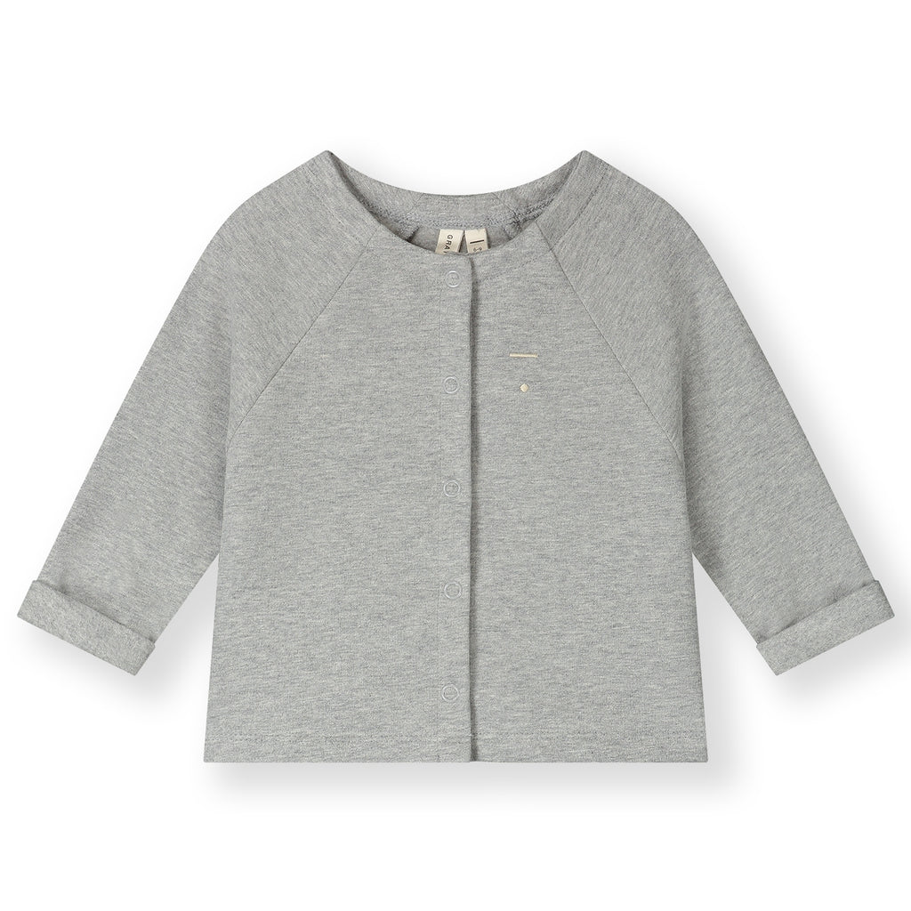 cardigan in Grey Melange