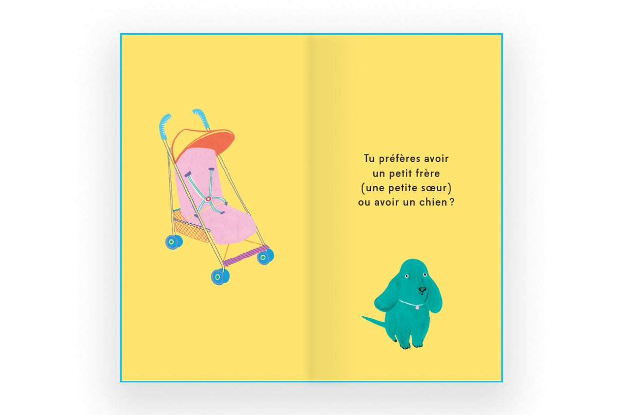 Livre TU PRÉFÈRES QUOI ?