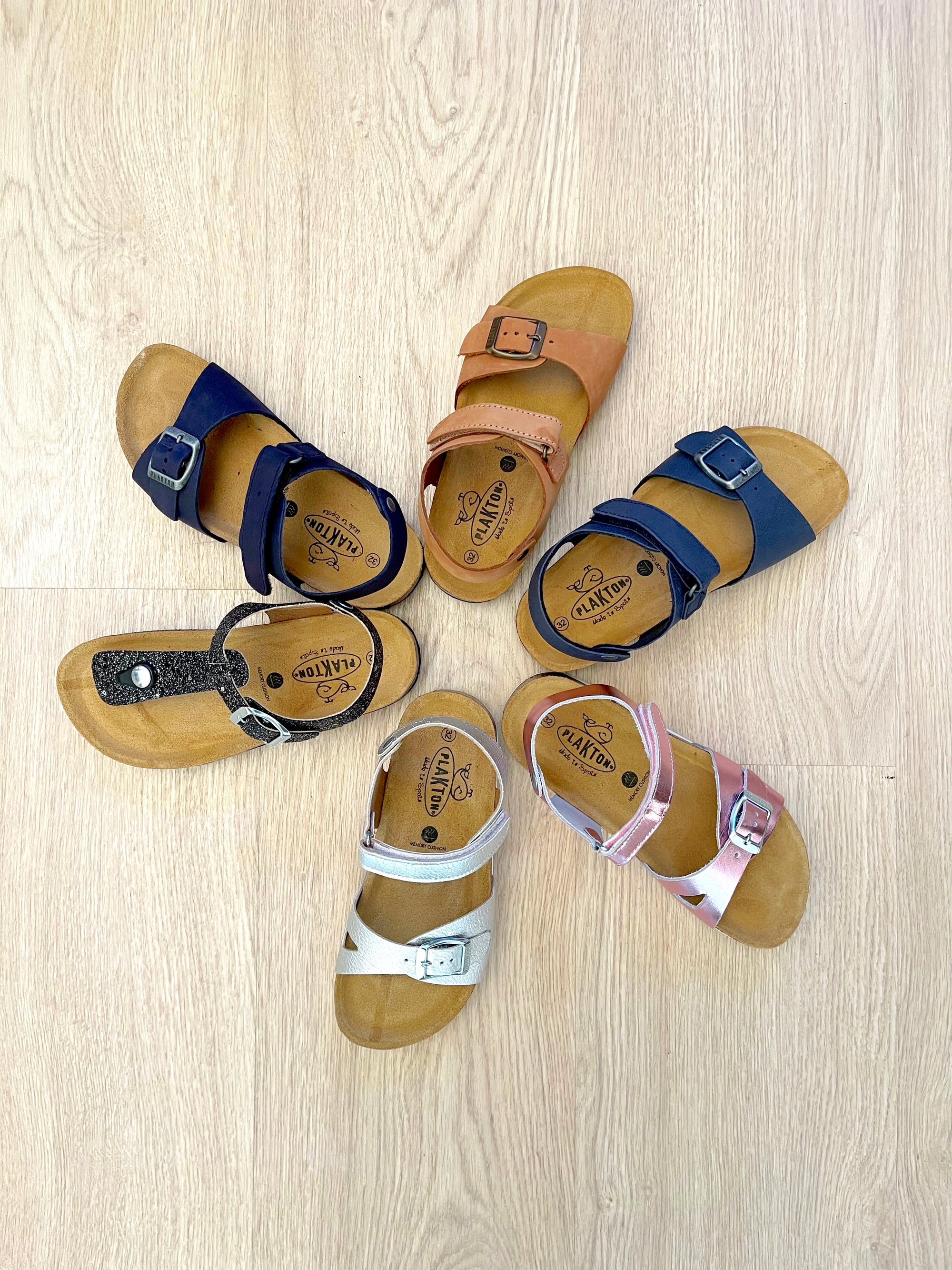Blue Parker Sandals