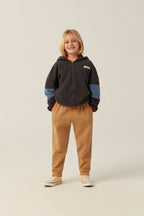 Sweatshirt polaire zippé à capuche