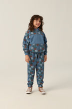 sweat à fermeture demi-zip