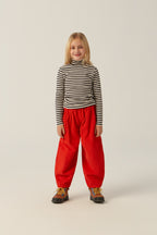 Grey Stripes Turtle Neck Tshirt