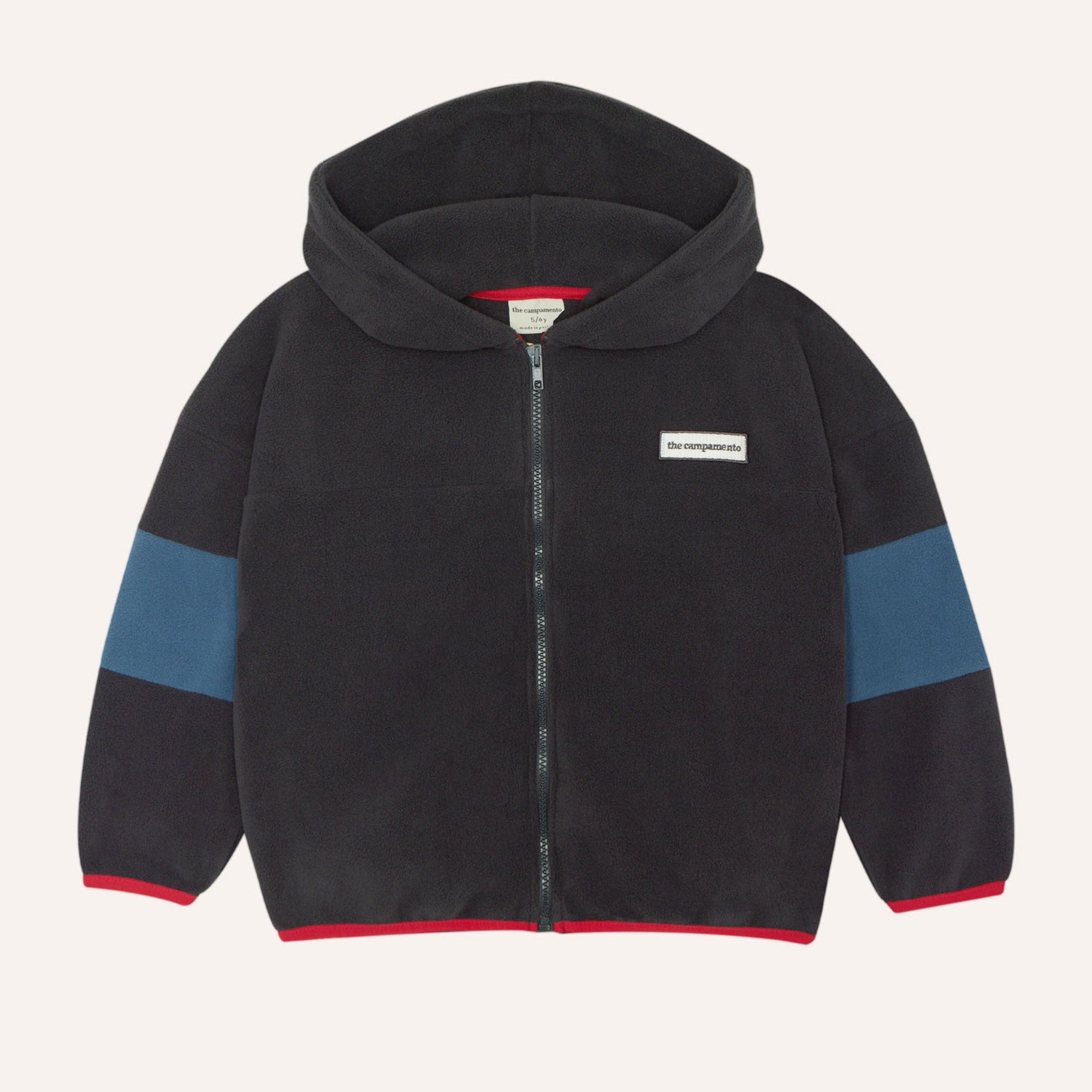 Color block polar waistcoat 
