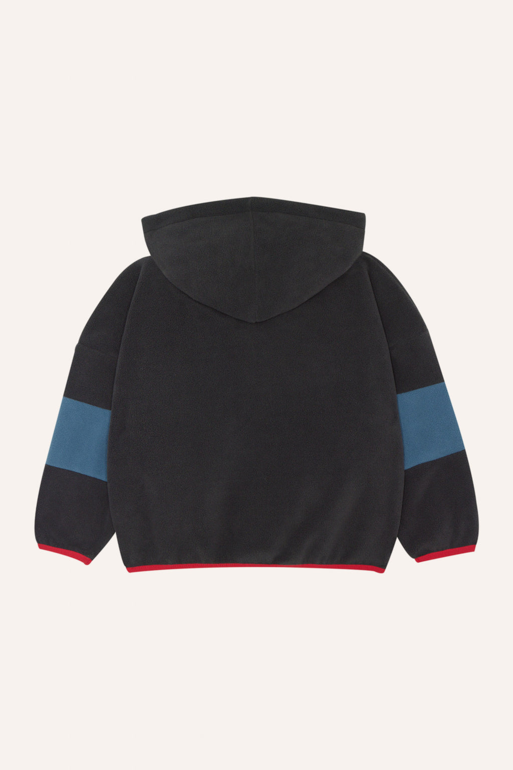 Sweatshirt polaire zippé à capuche