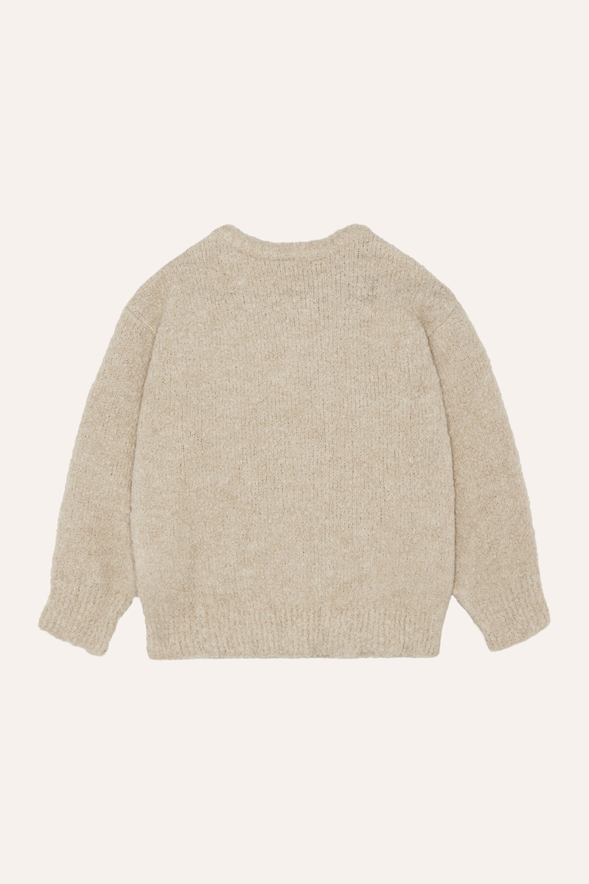 Ecru Floral Sweater