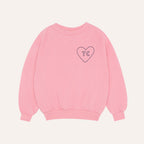 Sweatshirt Rose Cœur