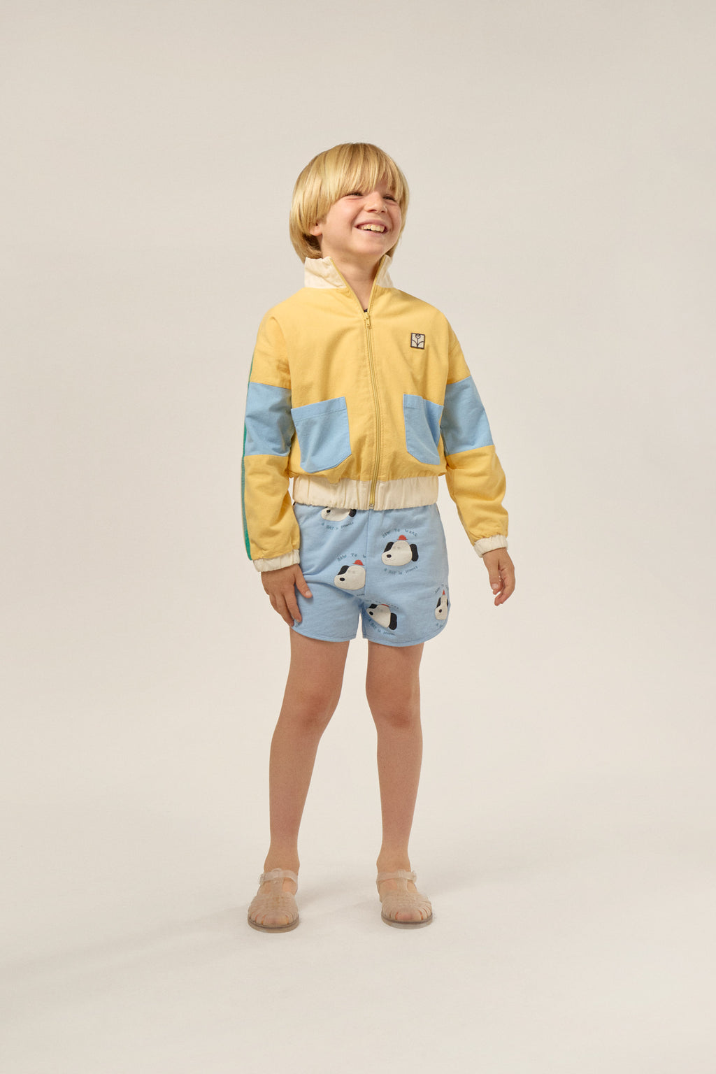 Cjhi blue printed child printed