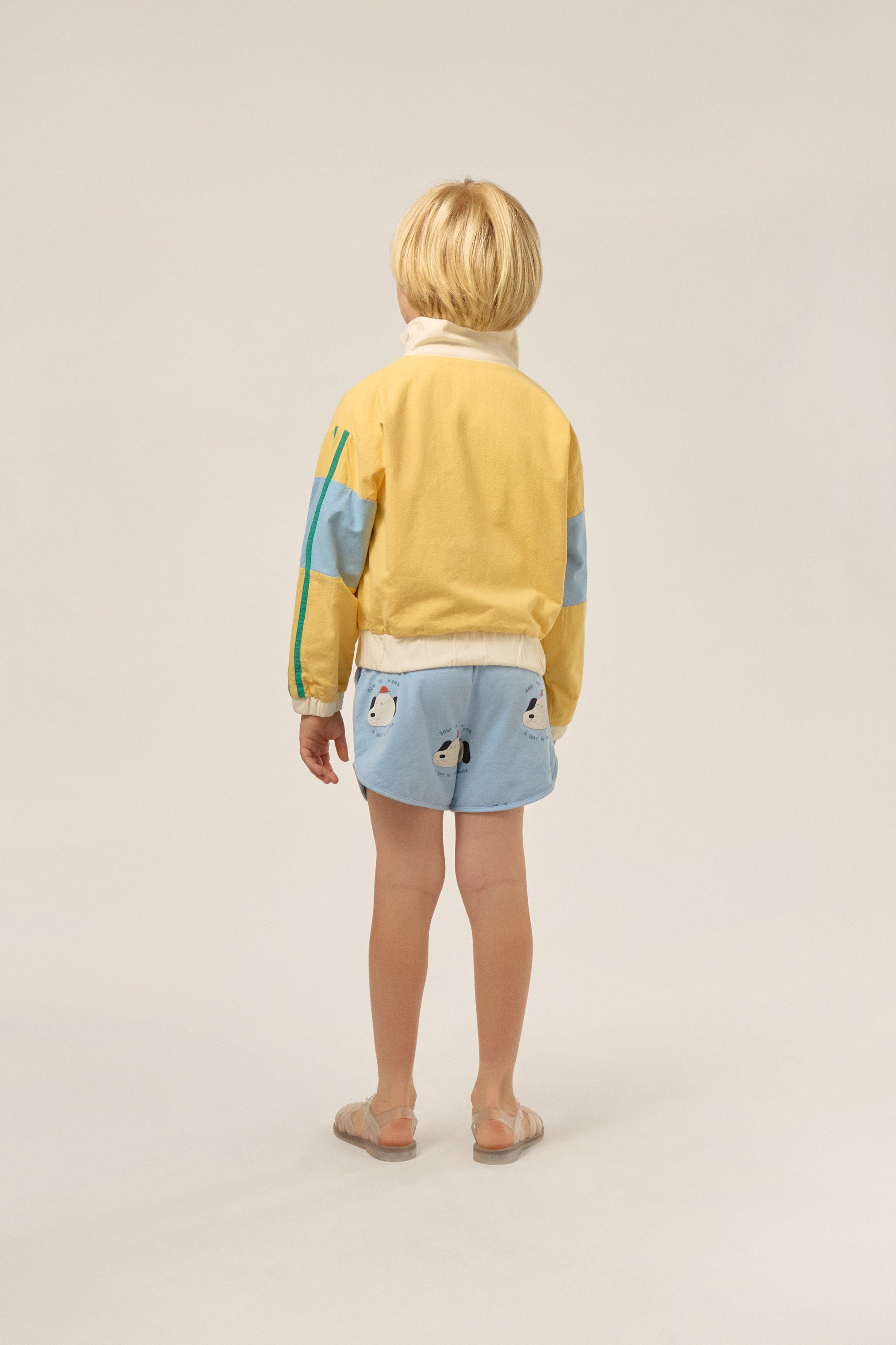 Cjhi blue printed child printed