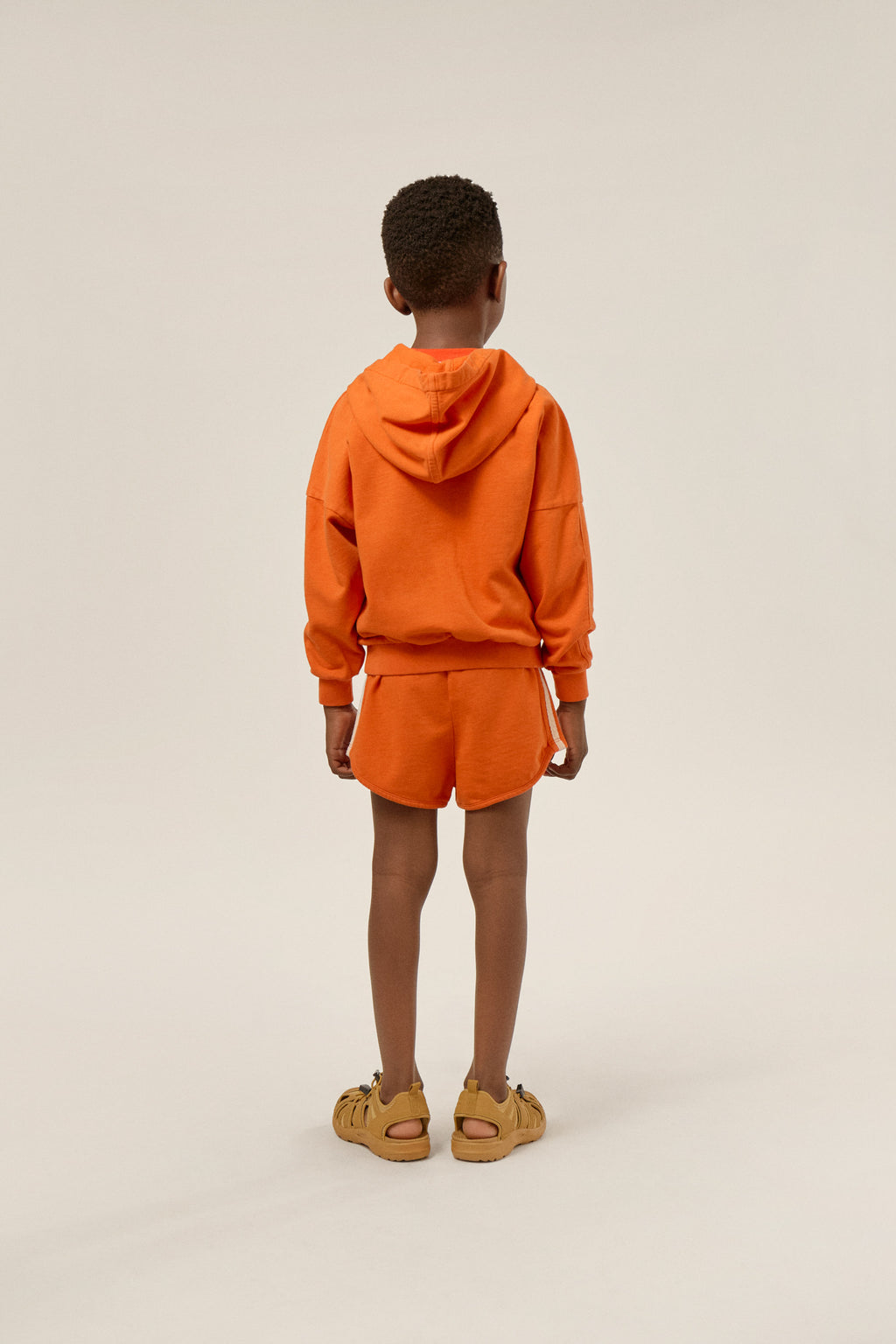 Orange children's hood