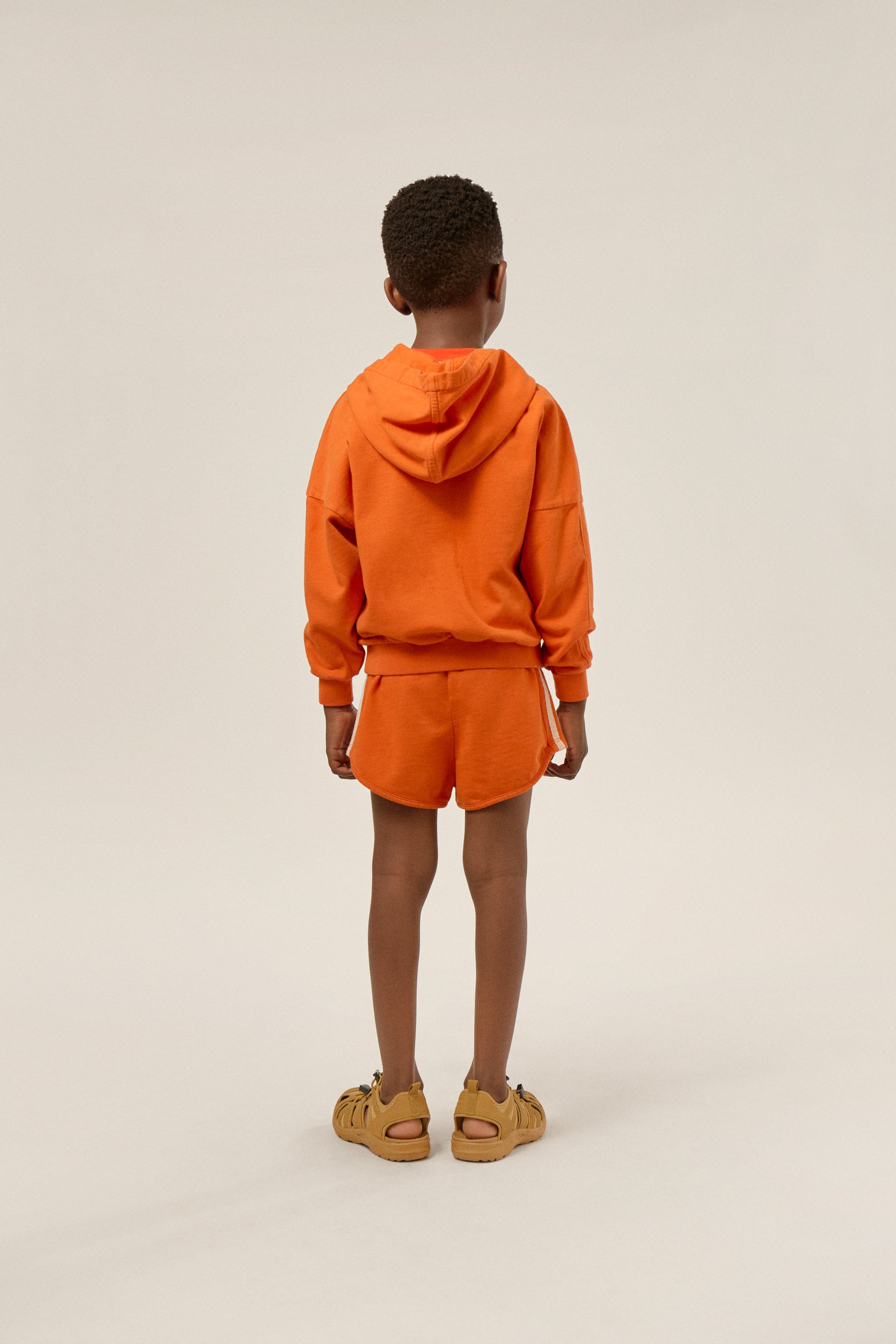 Orange children's hood