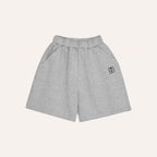 Gray fleece shorts