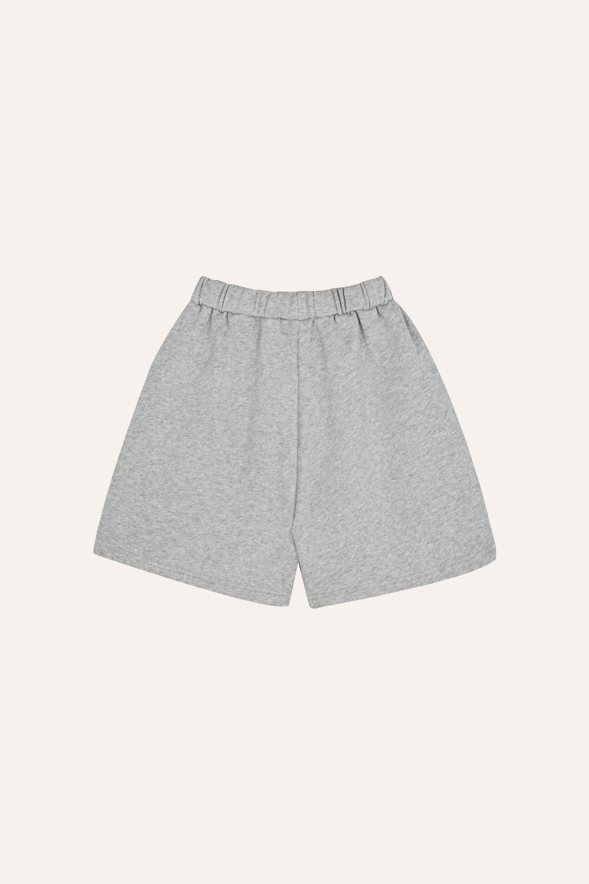 Gray fleece shorts