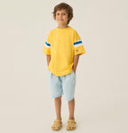 Bi-Color Bands Yellow T-shirt