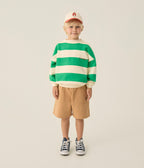 Sweat à Rayures Vertes