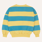 Sweat à Rayures Bleues