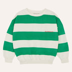 Sweat à Rayures Vertes