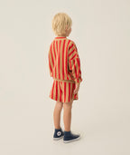 Red Stripes Sweatshirt