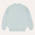 Sweat Zippé Bleu Délavé