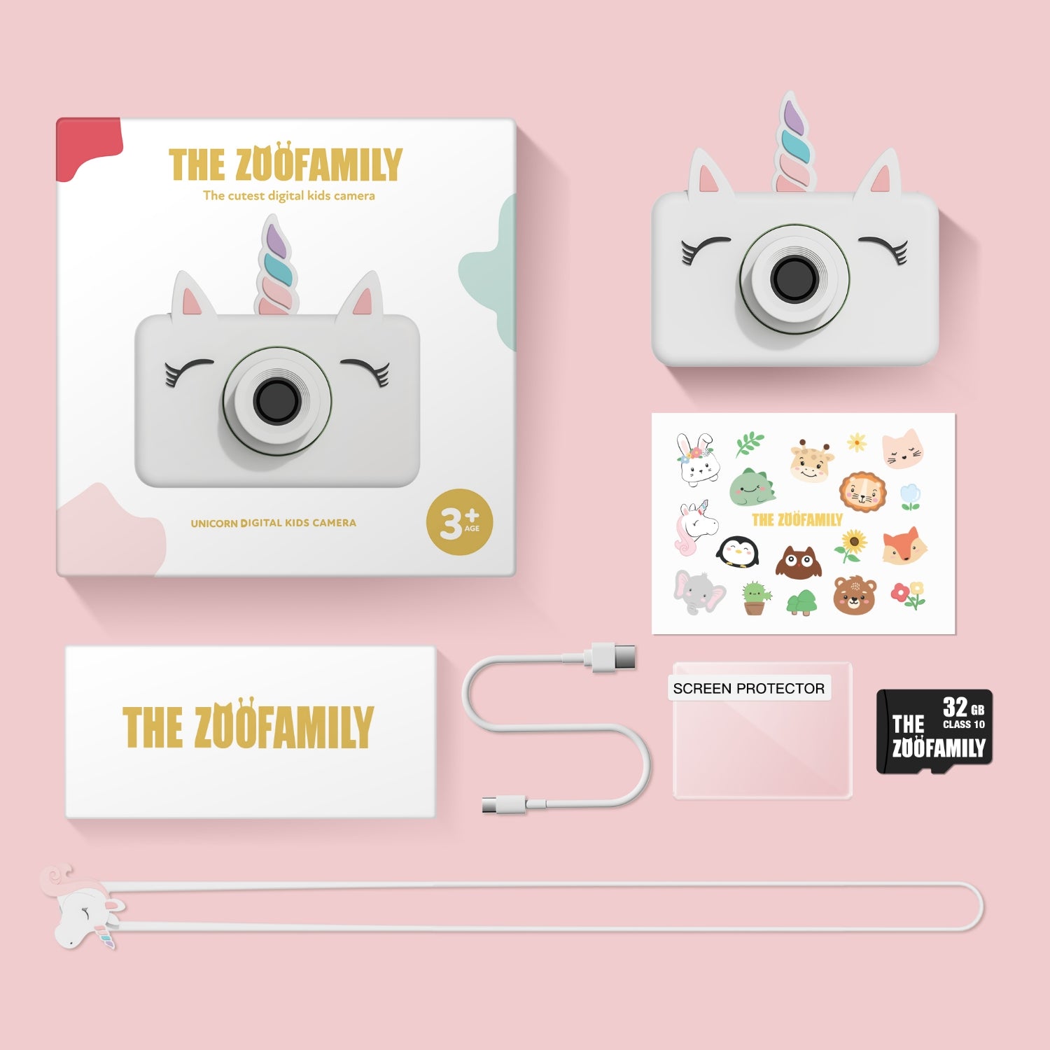 Camera Zoo Friends Unicorn