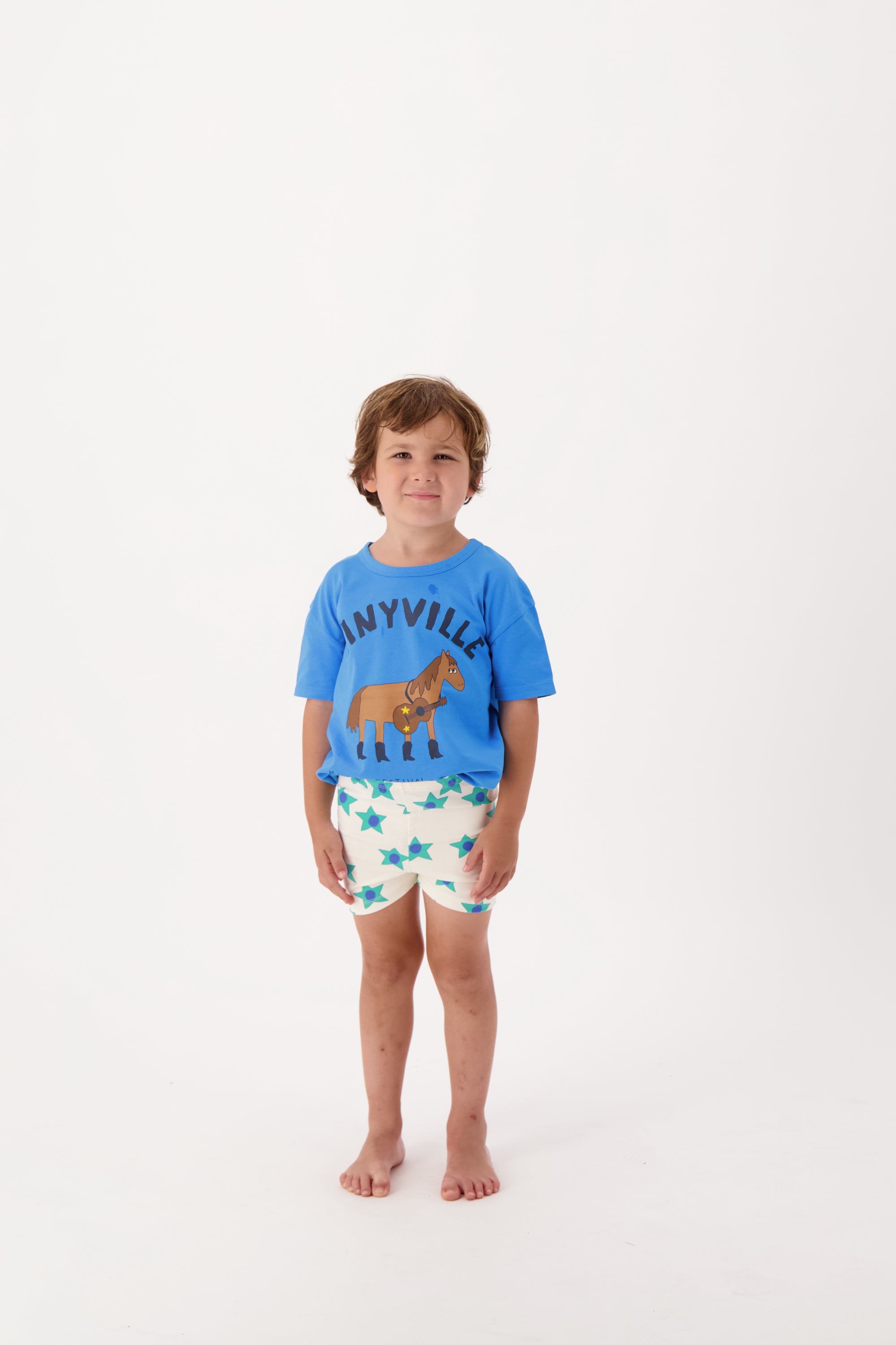 vetements durables enfants tiny cottons Short starflowers
