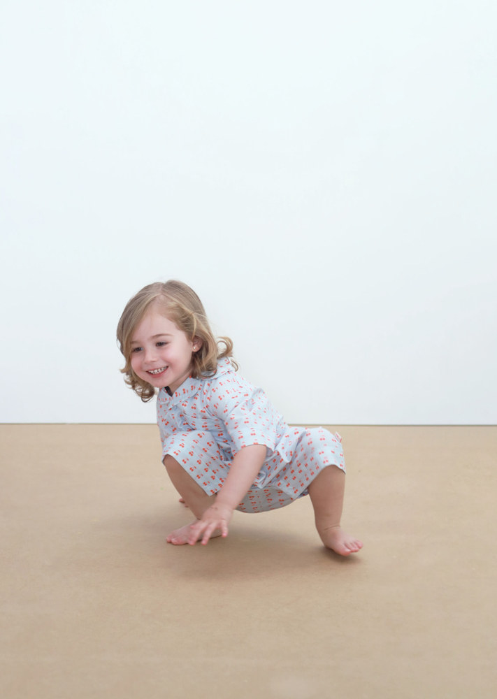 Combinaison Une-pièce Bébé à Imprimé Cerises